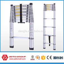 Hot sale EN131 quick folding ladder,telescopic aluminium ladder,aluminium portable ladder